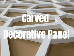 Panneaux décoratifs sculptés