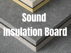 Matériaux inorganiques Panneau d'isolation acoustique E1 Eco-friendly Pour chambre d'hôtel