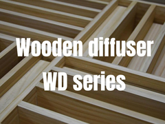 Diffuseur acoustique QRD en bois de forme carrée amélioré pour le studio