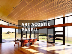 Panneau acoustique perforé en aluminium écologique et à NRC élevé pour les pièces