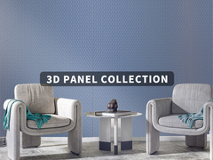 Panneaux acoustiques en faisceau en relief de design moderne 1200x2400 mm pour un usage de bureau