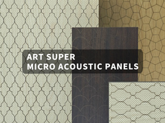 Panneau acoustique super micro-perforé pour l'absorption du son et l'attrait du luxe