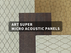 Panneaux de bois pour murs acoustiques micro-perforés, panneaux insonorisés décoratifs 0,65 NRC