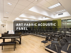 Panneau acoustique en fibres à haute densité sans poussière pour les écoles et les studios