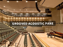 Panneaux acoustiques rainurés, durables et ignifuges, pour des espaces plus clairs et plus silencieux