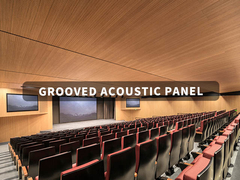 Harmonie entre style et silence avec les panneaux muraux rainurés Winego pour les espaces culturels