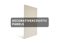 Matériau recyclable écologique PET Panneaux acoustiques Tissu Finition 9 mm 12 mm Épaisseur