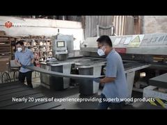 panneau acoustique en tôle de bois