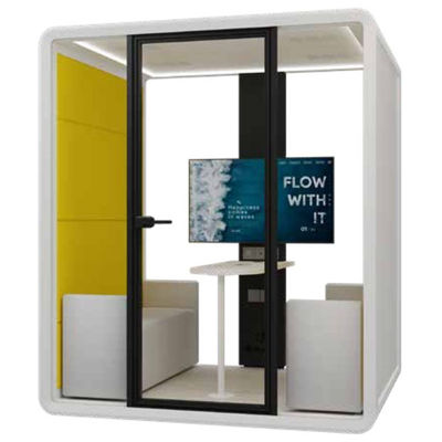 Aluminum Frame Acoustic Booth Sound Proof Portable Room CE Certified