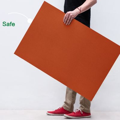 E1 Grade Eco Friendly Fabric Acoustic Panels Soundproof 25mm 50mm Thickness