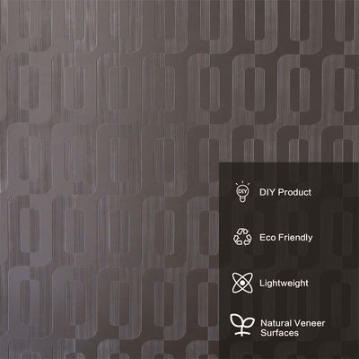 Office Room Interior 3D Decorative Wall Panels , MDF Wall Art Panels 1200x2400mm