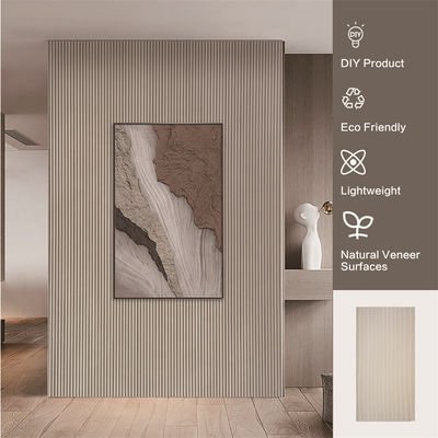 Interior Embossed 3D Art MDF Wall Decorative Panel For Living Room And Office