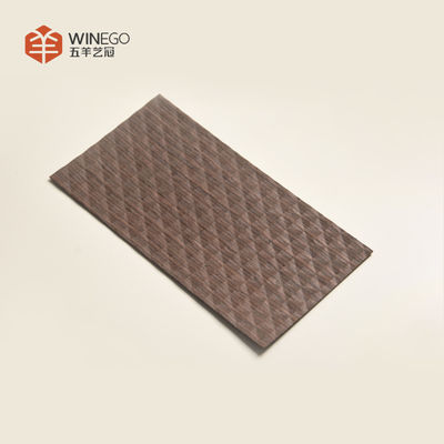 3D Design Embossed Decorative Veneer Panels For Home Decoration And Office Use