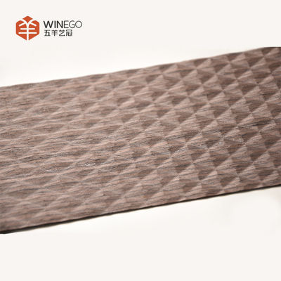 3D Design Embossed Decorative Veneer Panels For Home Decoration And Office Use