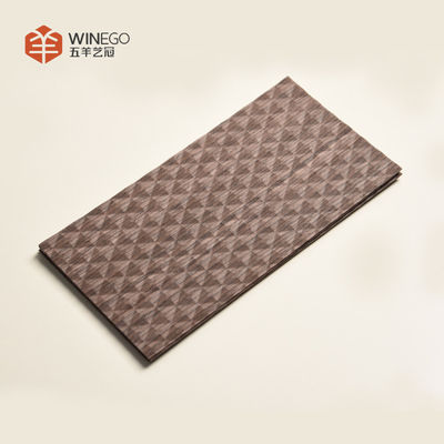 3D Design Embossed Decorative Veneer Panels For Home Decoration And Office Use