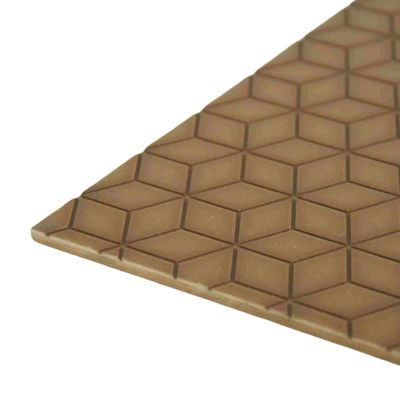 Interior Decoration Embossed Veneer Board Graphic Design for Commercial Office
