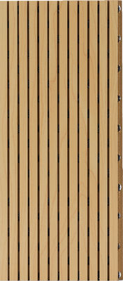 0.85 NRC Grooved Acoustic Sound Panels For Office Theater Auditorium And Church