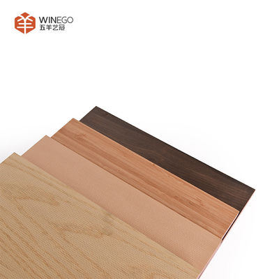 Micro Perforated Acoustic Wood Ceiling Panels , Sound Proof Ceiling Tiles 600x600mm
