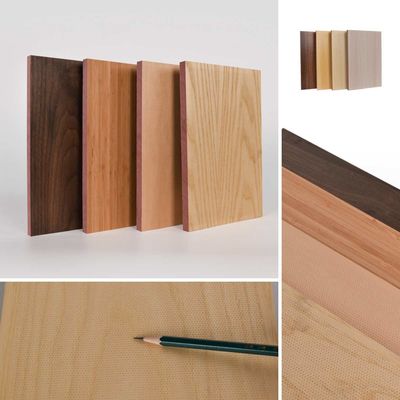Interior Decor Acoustic Wood Ceiling Panels Flat Surface Suspended Wood Ceiling Tiles