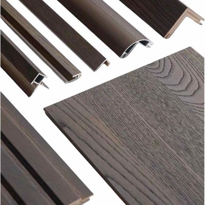 Natural Wood Grain Laminate Wall Panels Interior Decorative Laminate Wall Planks
