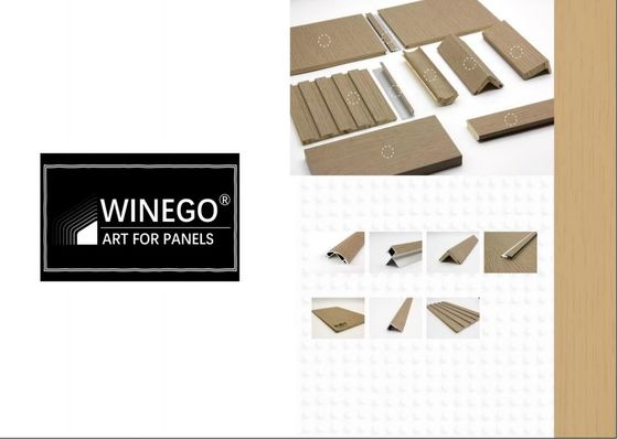 Modular Plywood Laminate Wall Panels For Living Room Office Decorative