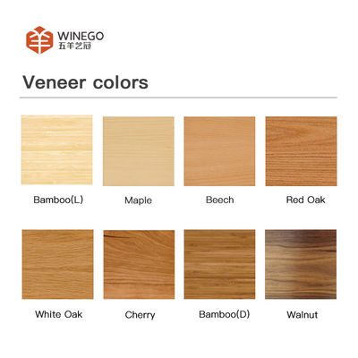 0.7 NRC Micro Perforated Acoustic Wood Wall Panels Sound Absorption And Decoration