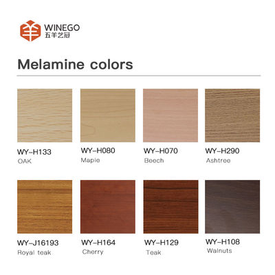 Timber Decorative Super Micro Perforated Acoustic Panels Veneer HPL Melamine Finish