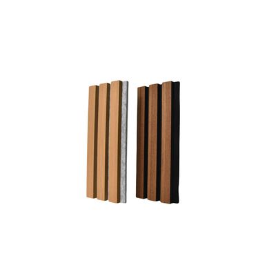 Hot Seal Wood Slat Acoustic Panel  Aesthetics And Acoustic For Interior Wall
