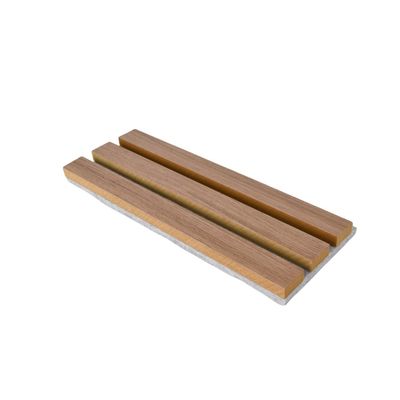 Timber Veneer Oak Acoustic Wood Wall Panels Modern Style Sound Proof 0.85NRC