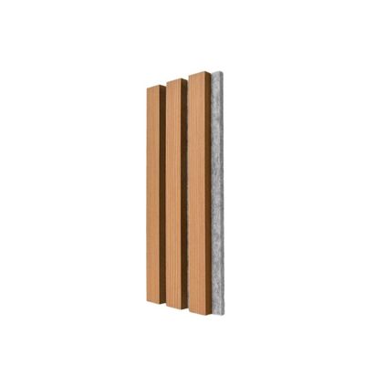 High NRC MDF Acoustic Wood Slat Panels , Office Slatted Wood Acoustic Panels