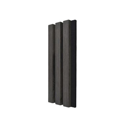 Fire Retardant Veneer Wood Slat Acoustic Wood Panel Superior Sound Absorption