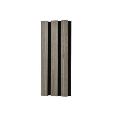 Elegant Decorative Veneer Wood Slat Acoustic Panels Felt Backing 0.85NRC E0 Grade