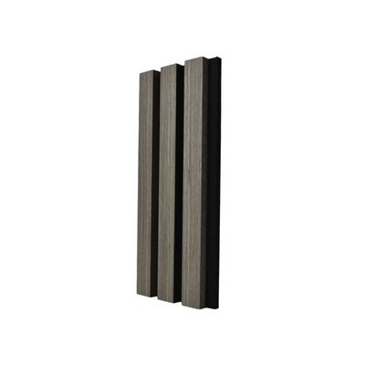 Elegant Decorative Veneer Wood Slat Acoustic Panels Felt Backing 0.85NRC E0 Grade