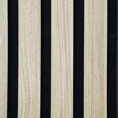 Nobel Walnut Wood Slat Acoustic Wall Panels 600x2400 600x3000mm Slatted Wood Panels