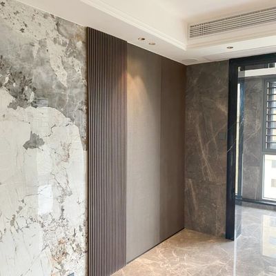 Melamine Surface Acoustic Wood Slat Panels 2400mm Length For Interior Decoration