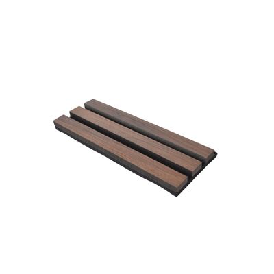 0.85 NRC Wood Slat Acoustic Panels Melamine Finish High Density For School Decor