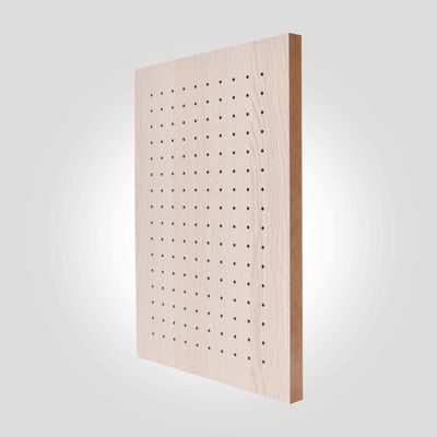 Great Sound Absorption Perforated Acoustic Wood Panels for House Decoration