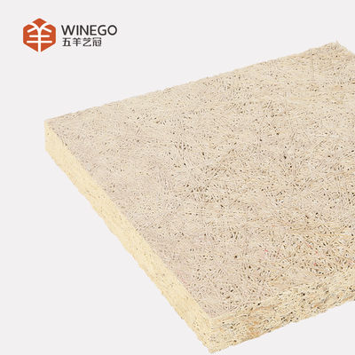 Wholesale Acoustic Wood Wool Panels , Wood Wool Sound Absorption Board 0.9 NRC