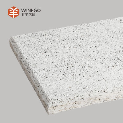 Thermal Insulation Acoustic Wood Wool Wall And Ceiling Panels 0.9NRC Decorative