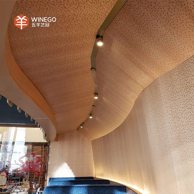 0.8 NRC Artistic Acoustic Panels Eco Friendly Timber For Modern Home Decor