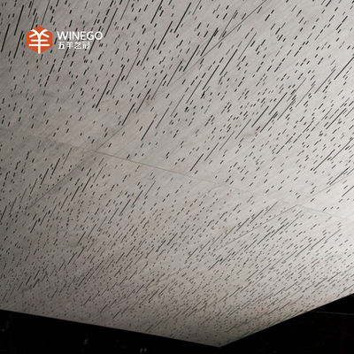 Customizable Aesthetics Artistic Acoustic Panels High NRC For Ceiling Decor