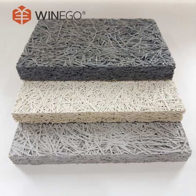 Wholesale Acoustic Wood Wool Panels , Wood Wool Sound Absorption Board 0.9 NRC