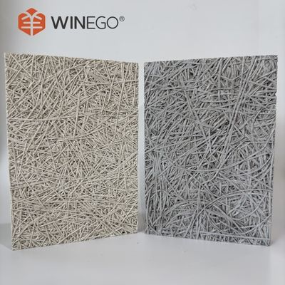 OEM Natural Color Acoustic Wood Wool Board E1 Grade Environmental Protection