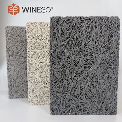 OEM Natural Color Acoustic Wood Wool Board E1 Grade Environmental Protection