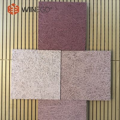 Impact Resistance Acoustic Wood Wool Panels 15mm 20mm 25mm Thickness