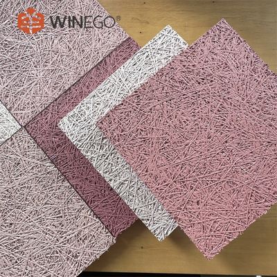Impact Resistance Acoustic Wood Wool Panels 15mm 20mm 25mm Thickness