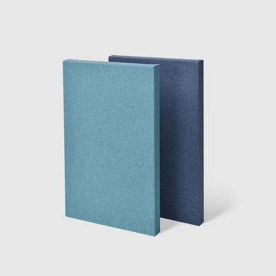 Formaldehyde Free Fabric Acoustic Panels Sound Proof Fabric Wrapped Wall Panels 32mm
