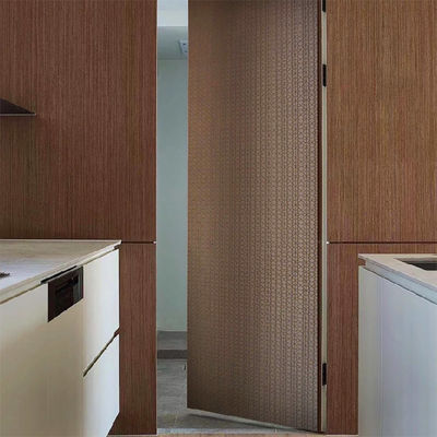 Aesthetic Beauty Embossed 3D Decorative Wall Panels veneer board 2400mm E1 Grade