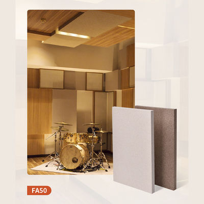 Custom Different Colors Fabric Acoustic Panels With High Density For Walls