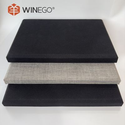 Eco Friendly Acoustic Fabric Panels For Walls , 0.9 NRC Fabric Sound Absorbing Panels